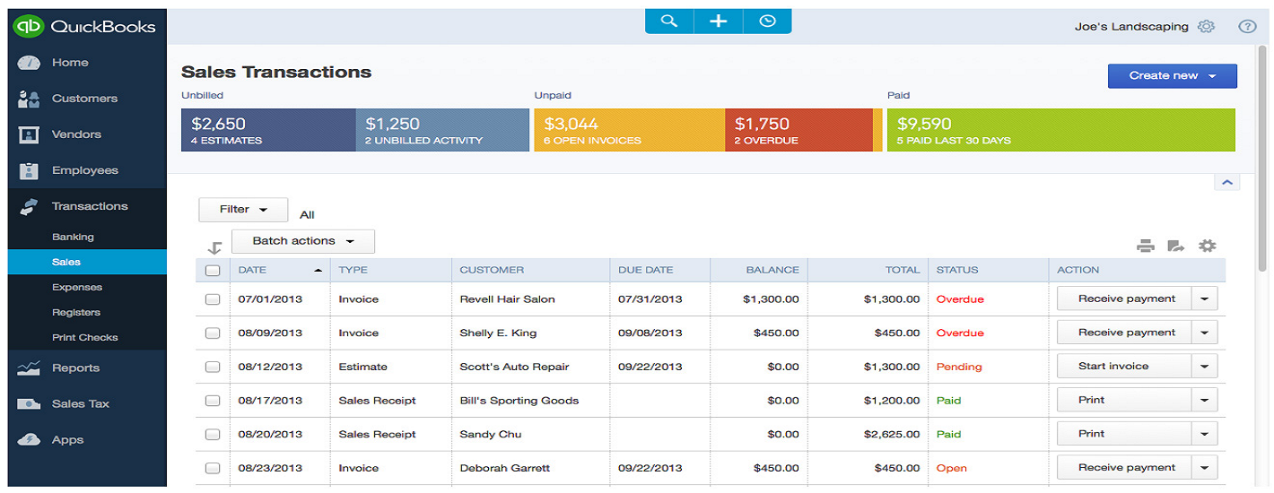 QuickBooks Online