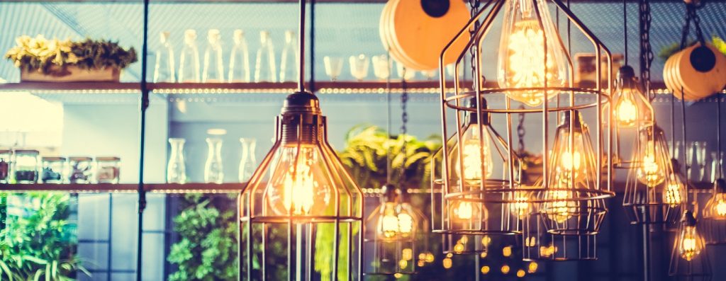 Vintage light lamp