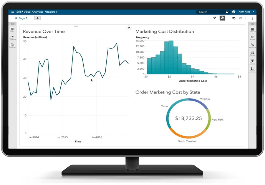 SAS visual analytics